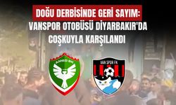 Doğu Derbisinde Geri Sayım: Vanspor Otobüsü Diyarbakır'da Coşkuyla Karşılandı