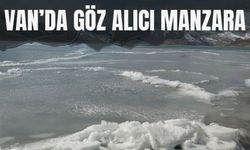 Sibirya Soğukları Van’ı Vurdu! Gürpınar’daki Zernek Barajı Buz Tuttu