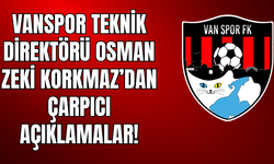 Vanspor Teknik Direktörü Osman Zeki Korkmaz: "İzleyicinin Hakkından Çalıyoruz”