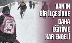 Van Özalp’te Eğitime Kar Engeli