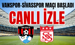 Vanspor- Sivasspor Maçı Başladı! CANLI İZLE!