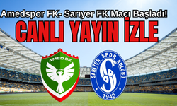Amedspor FK- Sarıyer FK Maçı Başladı! CANLI YAYIN İZLE