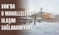 Van Başkale'de 13 Yerleşim Yerine Ulaşım Sağlanamıyor