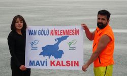 Van’da Dondurucu Soğukta Çevre Farkındalığı Etkinliği