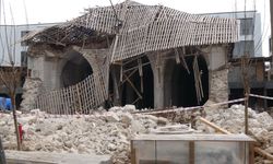 Malatya’da Restorasyon Çalışmaları Sırasında Duvar Göçtü: 1 Yaralı