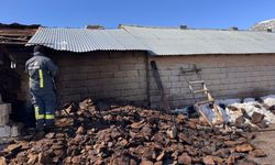 Muradiye’de Korkutan Ahır Yangını!