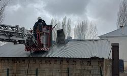 Van Muradiye’de Tandır Evi Küle Döndü