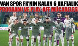 Van Spor FK’nın Kalan 6 Haftalık Programı ve Play-Off Mücadelesi!