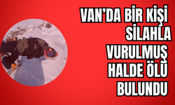 Van Sınırında Bir Kişi Silahla Vurulmuş Halde Ölü Bulundu