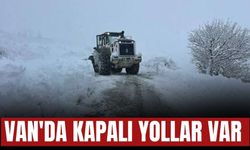 Van'da Kapalı Yollar Var