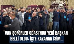 Van Şoförler Odası’nda Yeni Başkan Belli Oldu: İşte Kazanan İsim...