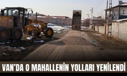 Van Tuşba’da Zeve 14. Sokak Stabilize Yol Çalışmasıyla Güçlendirildi