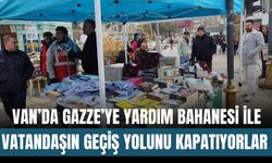 Van’da Gazze’ye Yardım Bahanesi ile Vatandaşın Geçiş Yolunu Kapatıyorlar