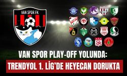 Van Spor Play-Off Yolunda: Trendyol 1. Lig’de Heyecan Dorukta