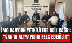 İMO Van'dan Yetkililere Acil Çağrı: “Van’ın Altyapısını Felç Edebilir”