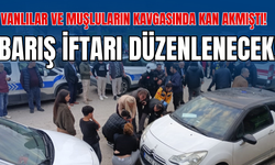 Vanlılar ve Muşluların kavgasında kan akmıştı!  Kanlı kavga, iftar sofrasında son bulacak!