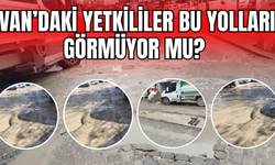 Van’ın Yolları Köstebek Yuvasından Beter Hale Geldi: Yetkililer Bu Yollardan Geçmiyor Mu?