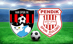 Pendikspor - Vanspor maçında ilk yarı 1-1 eşitlikle tamamlandı