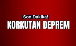 Son Dakika! İftar Öncesi Korkutan Deprem!