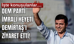 DEM İmralı Heyeti’nden Demirtaş’a ziyaret