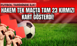 Futbol Tarihinde Bir İlk: Hakem Tek Maçta Tam 23 Kırmızı Kart Gösterdi!