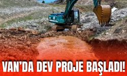 Van’ın İn Köyü İçin Taşkın Tehdidine Karşı Dev Proje Başladı!