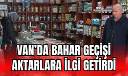 Van’da Bahar Geçişi Aktarlara İlgi Getirdi