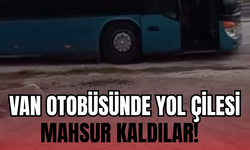 Van-İstanbul Seferini Yapan Otobüs Arızalandı!