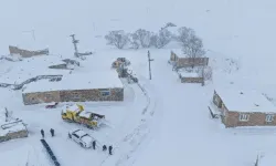 Van’da 93 Yerleşim Yerinin Yolu Kar Nedeniyle Kapandı