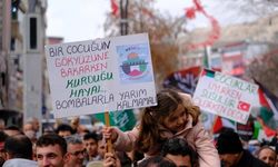 Van’da Binler Filistin İçin Meydanlara Çıktı!