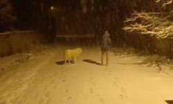 Van'da Kar Yağışı İlçeyi Beyaza Bürüdü!