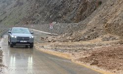 Hizan-Bahçesaray Yolunda Heyelan! Yol Temizlendi