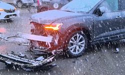 Yağış kazayı beraberinde getirdi