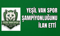 Yeşil Van Spor şampiyonluğu ilan etti