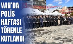 Van’da Polis Haftası Törenle Kutlandı
