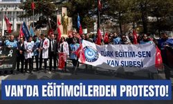 Van’da Türk Eğitim-Sen’den Protesto!