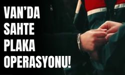 Van’da Sahte Plaka Operasyonu!