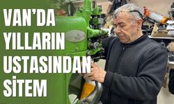 Van’da Yılların Ustasından Sitem