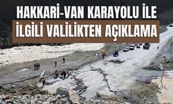 Hakkari-Van Karayolu İle İlgili Valilikten Açıklama