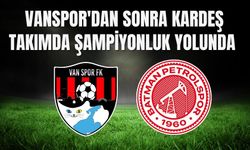 Vanspor'dan Sonra Kardeş Takımda Şampiyonluk Yolunda