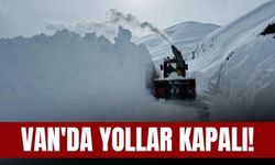 Van'da Yollar Kapalı!