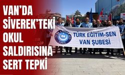 Van’da Siverek’teki Okul Saldırısına Sert Tepki