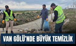 Van Gölü’nde Büyük Temizlik