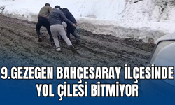 Bahçesaray’da Çamurlu Yollar Vatandaşı Canından Bezdirdi