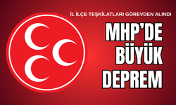 MHP’de Büyük Deprem! İl ve ilçe teşkilatları görevden alındı!
