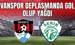 Vanspor, Serik deplasmanında gol olup yağdı: 6-1