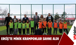 Erciş’te Minik Kramponlar Sahne Aldı