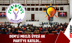 DEM’li Belediye Meclis Üyesi AK Parti'ye Katıldı!