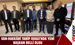Van-Hakkâri Tabip Odası’nda Yeni Başkan Belli Oldu