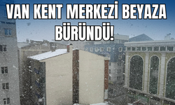 Nisan Ayında Van Beyaza Büründü!